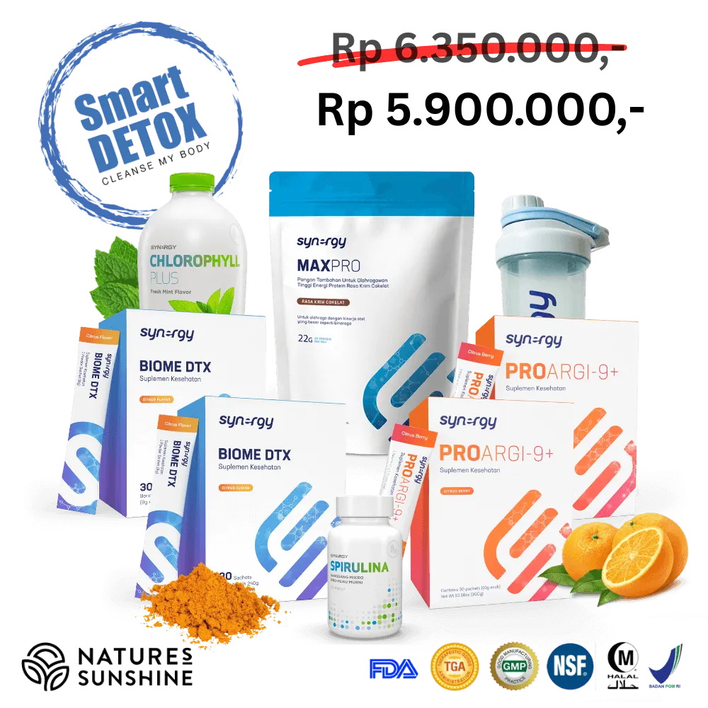 Paket Smart Detox Full Pack